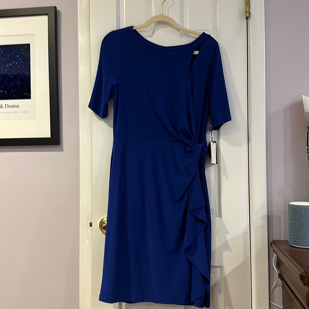 Blue NWT Adrianna Papell dress